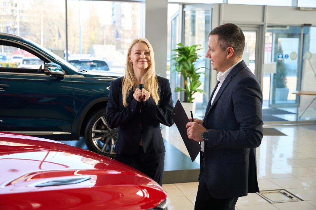 Most people have had experiences like this when they go car shopping.