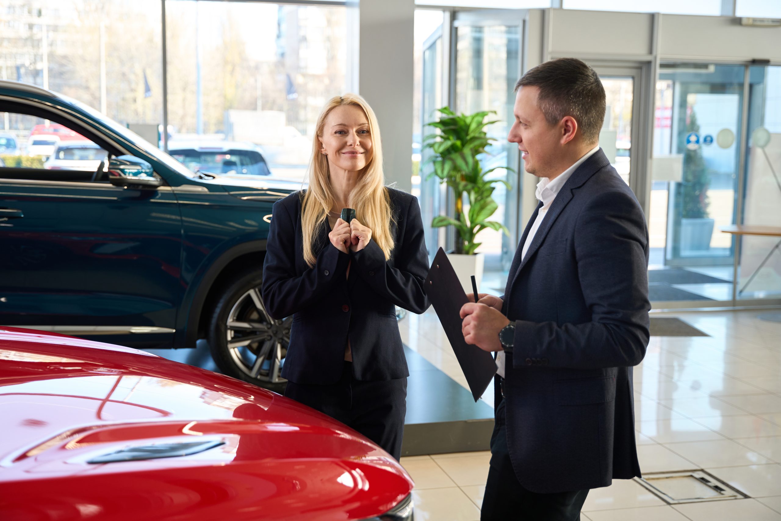 Most people have had experiences like this when they go car shopping.